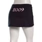 Juniors No Comment Embroidered Twill Applique Mini Skort - Black - image 3