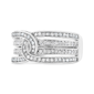 Haus of Brilliance 1/2ctw. Diamond Multi-Row Bypass Band Ring - image 3