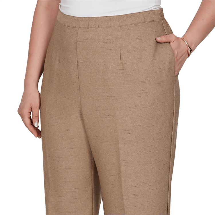Plus Size Alfred Dunner Union Square Woven Pants - Short Length