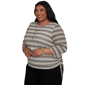 Plus Size Alfred Dunner Travel Advisory Textured Zig Zag Blouse - image 3