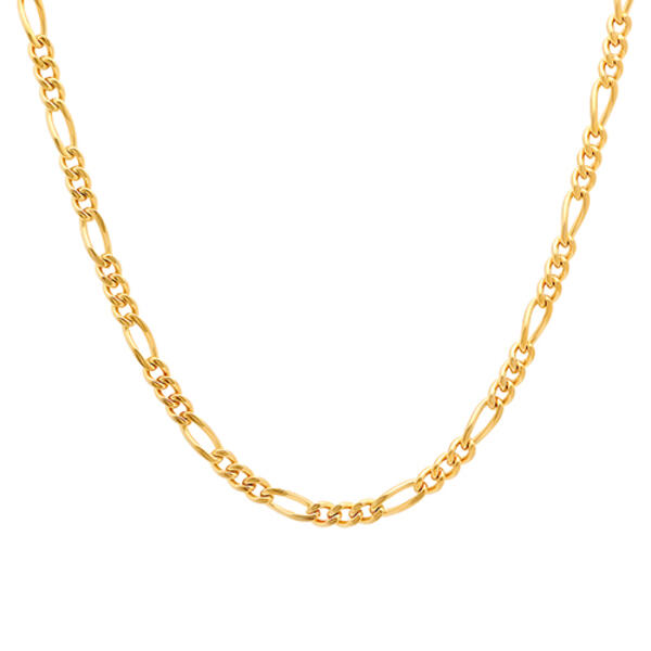Mens Gentlemen's Classics&#40;tm&#41; Stainless Steel Gold Necklace - image 