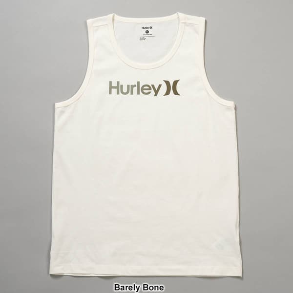 Young Mens Hurley One & Only Logo Graphic Tank Top