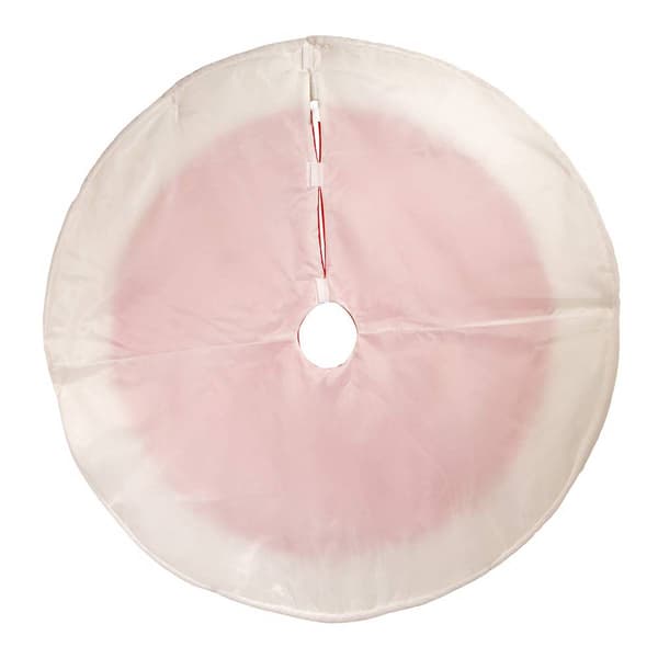 Kurt Adler 48in. Traditional Red w/ White Border Tree Skirt