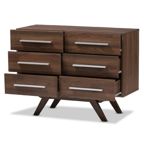 Baxton Studio Auburn 6 Drawer Dresser