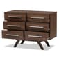 Baxton Studio Auburn 6 Drawer Dresser - image 4