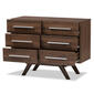 Baxton Studio Auburn 6 Drawer Dresser - image 4