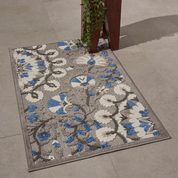 Nourison Aloha Twisted Vines Contemporary Indoor/Outdoor Area Rug