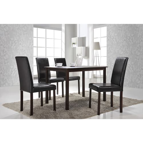 Baxton Studio Andrew 5pc. Modern Dining Set - image 
