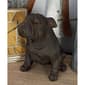 9th & Pike® Brown Polystone Bulldog Sculpture - image 2