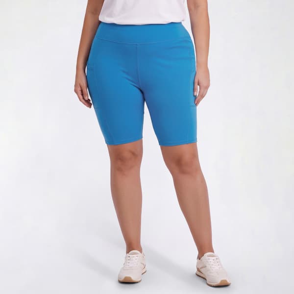 Juniors Plus Eye Candy Cell Phone Pocket Bike Shorts - image 