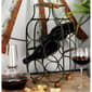 9th & Pike&#174; Medium Black Metal Wine Holder - image 2