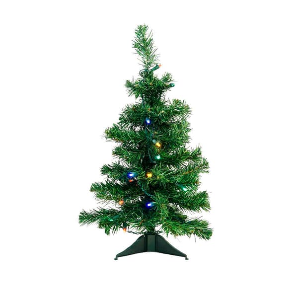 Northlight Seasonal 2ft. Pre-Lit Medium Pine Christmas Tree