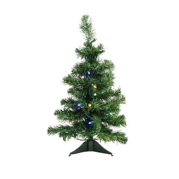 Northlight Seasonal 2ft. Pre-Lit Medium Pine Christmas Tree - image 