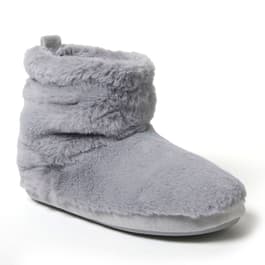 Womens Dearfoams&#40;R&#41; Kimber Furry Bootie Slippers