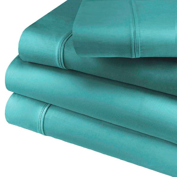 Superior Solid 800-Thread Count Cotton Blend Sheet Set