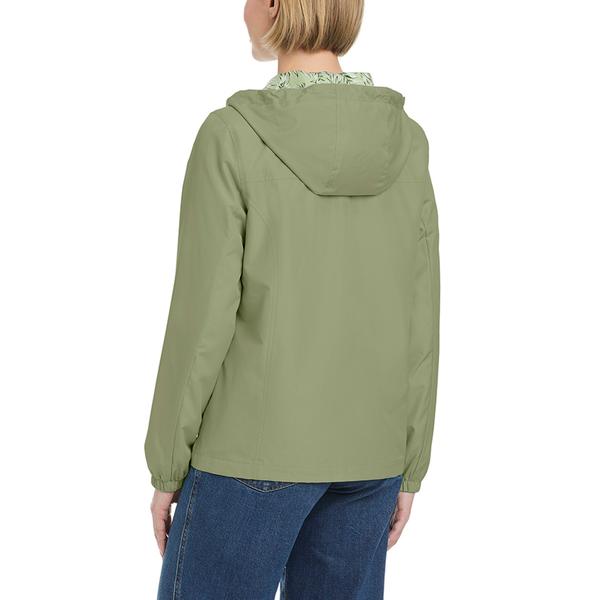 Womens d.e.t.a.i.l.s Windbreaker with Botanical Floral Lining