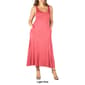 Plus Size 24/7 Comfort Apparel Sleeveless Maxi Dress with Pockets - image 4