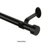 Serena Single Curtain Rod with Contemporary Cap Finial - image 6