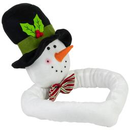 Northlight Seasonal 25in. Plush Snowman Christmas Tree Topper