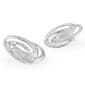 Steve Madden Vintage Silver Spiral Post Earrings - image 2