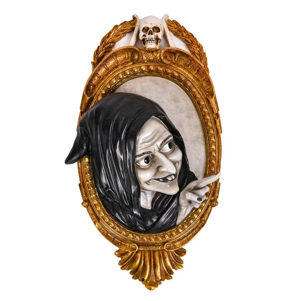 National Tree 24in. Halloween Witch Wall Decor - image 