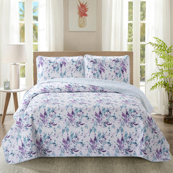 Universal Home Fashions Nikki Quilt Set - image 