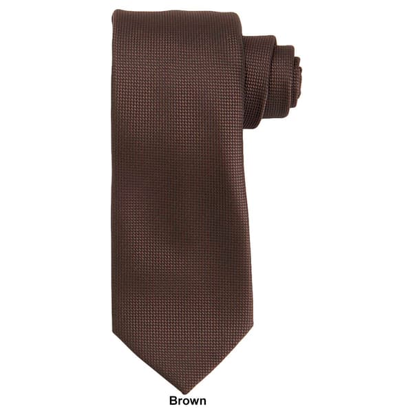 Mens Perry Ellis Oxford Solid Tie