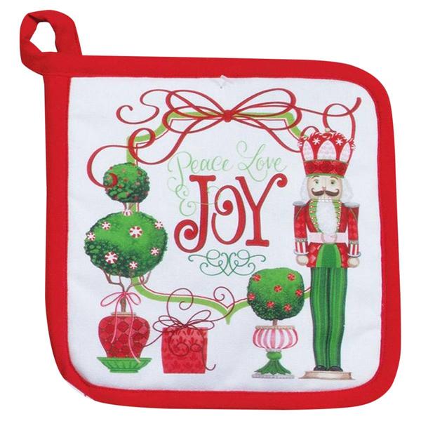 Kay Dee Merry Nurcrackers Pot Holder - image 