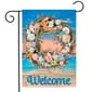 Briarwood Lane Driftwood Wreath Garden Flag - image 1