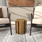 9th & Pike® Bohemian Brown Banana Leaf Accent Table - image 10