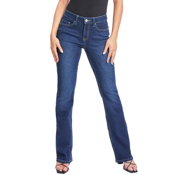 Juniors YMI(R) Classic Low Rise Bootcut Jeans - image 