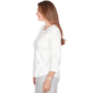 Womens Alfred Dunner Comfort & Joy 3/4 Sleeve Round Neck Star Tee - image 4