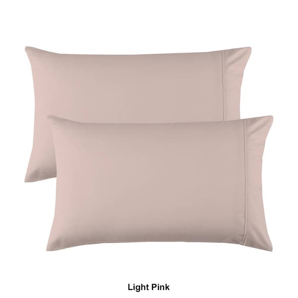 Purity Home Light Weight Organic Cotton Percale Pillowcases