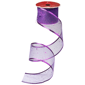 Northlight 12pk. Shimmering Purple Wired Christmas Ribbon Spools - image 4