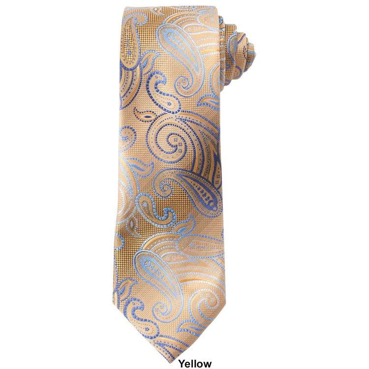 Mens Architect® Stone Paisley Tie