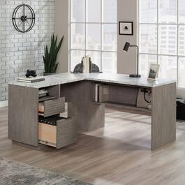 Sauder East Rock Contemporary L-Shaped Desk