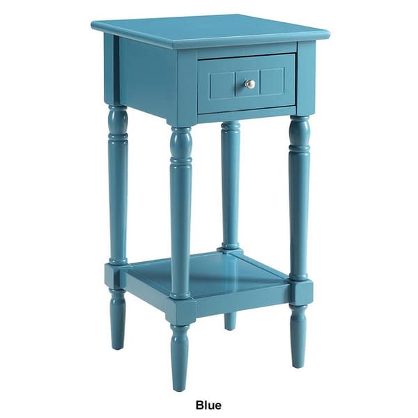 Convenience Concepts French Country Khloe 1 Drawer Accent Table