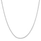 Adult Unisex Gold Classics(tm)10kt. White 16in. Snake Chain Necklace - image 1