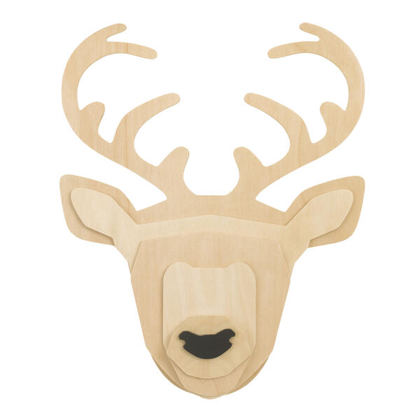 Little Love by NoJo Wood Layered Deer Wall Decor - image 