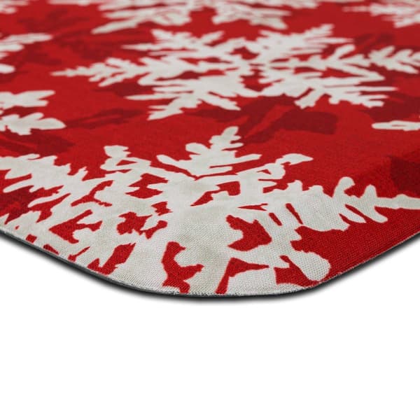 Mohawk Home Holiday Flakes Kitchen Mat