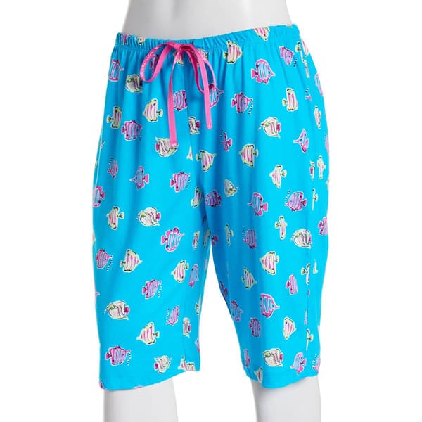 Plus Size HUE® Kissy Fishes Pajama Shorts Boscov's