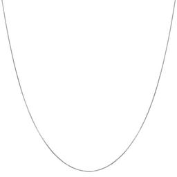 Gold Classics(tm) 10kt. White Gold Box Chain Necklace