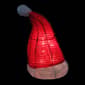 Northlight Seasonal 13" Lighten Tinsel Santa Hat Tree Topper - image 3