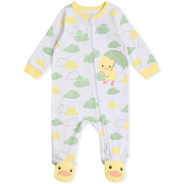 Baby Unisex &#40;NB-9M&#41; Koala Baby Duck & Cloud Zip Sleeper - image 