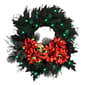 National Tree 24in. Artificial Boo-tiful Halloween LED Wreath - image 1