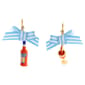 Betsey Johnson Girl Dinner Betsey Spritz Drop Earrings - image 1