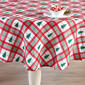 Christmas Tree Tartan Tablecloth - image 1
