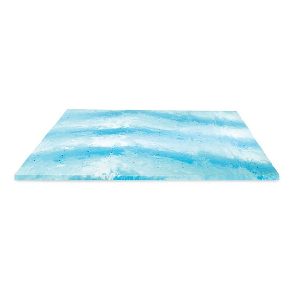 Bodipedic&#8482; 2in. Cooling Gel Swirl Memory Foam Mattress Topper