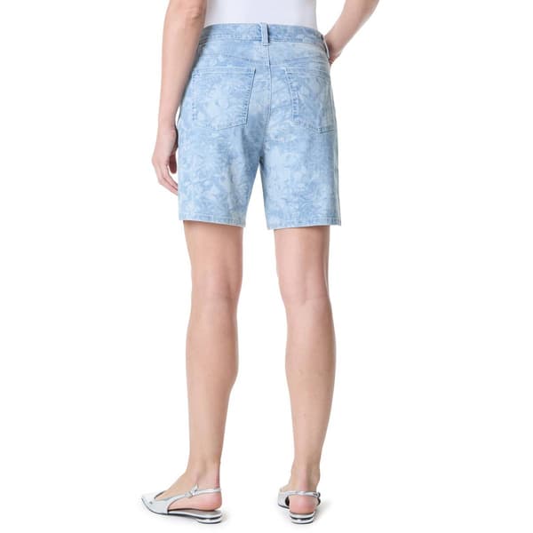 Womens Gloria Vanderbilt Amanda Floral Denim Shorts