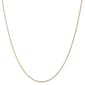 Unisex Gold Classics&#40;tm&#41; 1mm. 14kt. Solid Spiga Chain 14in. Necklace - image 1